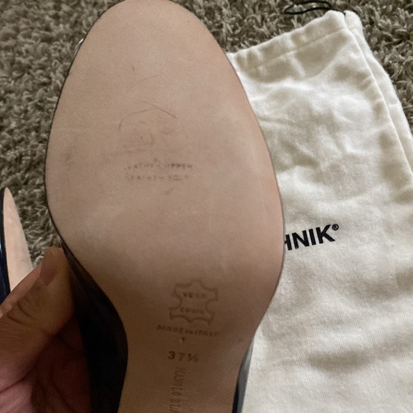 Manolo Blahnik pump open toe with crystal size 37.5 - Picture 8 of 12